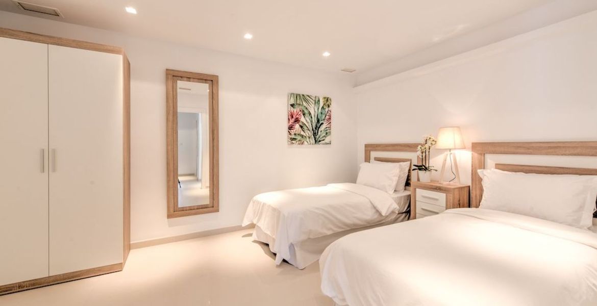 Beau et moderne appartement de 2 chambres