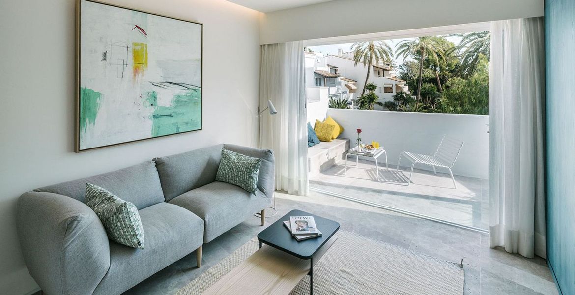 Suite privée d'une chambre à l'hôtel Puente Romano