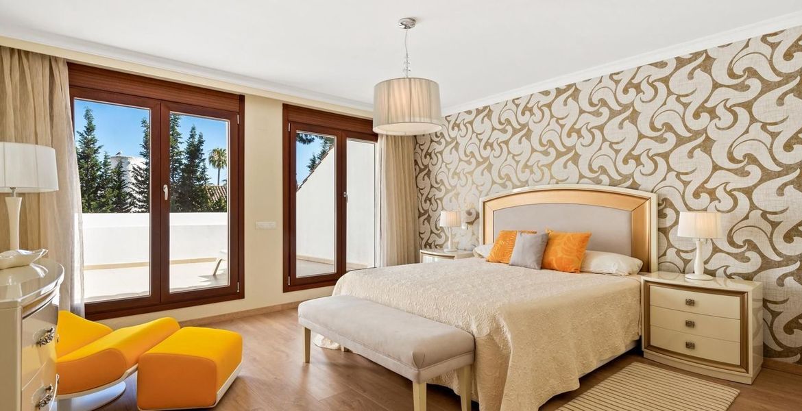Belle villa à louer Marbella bord de mer