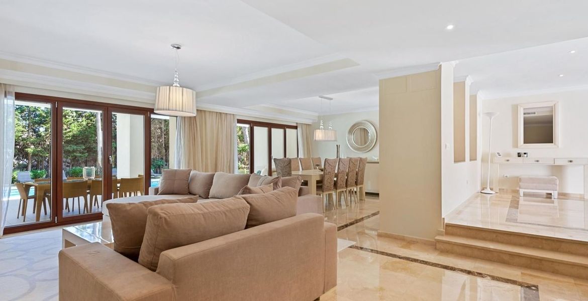 Belle villa à louer Marbella bord de mer
