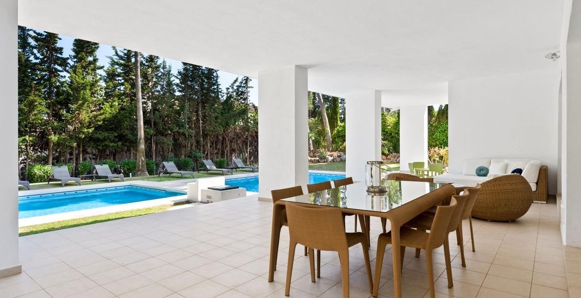 Belle villa à louer Marbella bord de mer