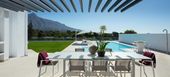 Villa de luxe avec vue sur le golf et la mer