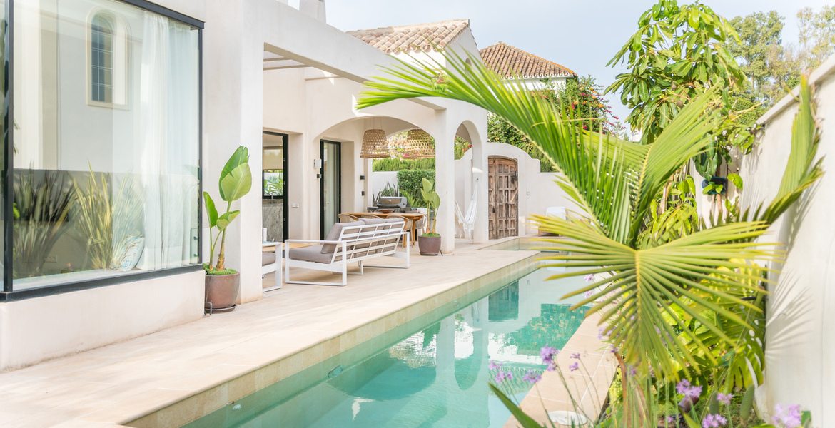 Une grande villa indépendante de quatre chambres et quatre s