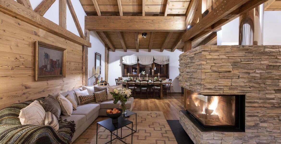 Трехэтажный Lodge предлагает 10 гостям в Санкт-Антоне