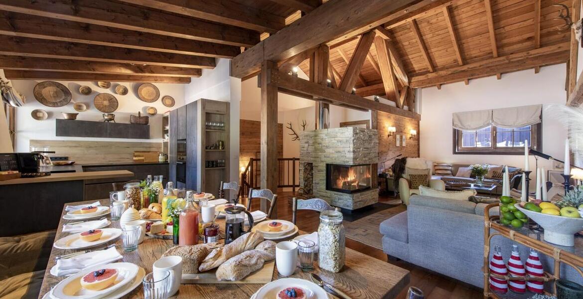 Трехэтажный Lodge предлагает 10 гостям в Санкт-Антоне