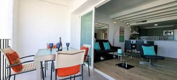 Apartamento en primera línea en Puerto Banús