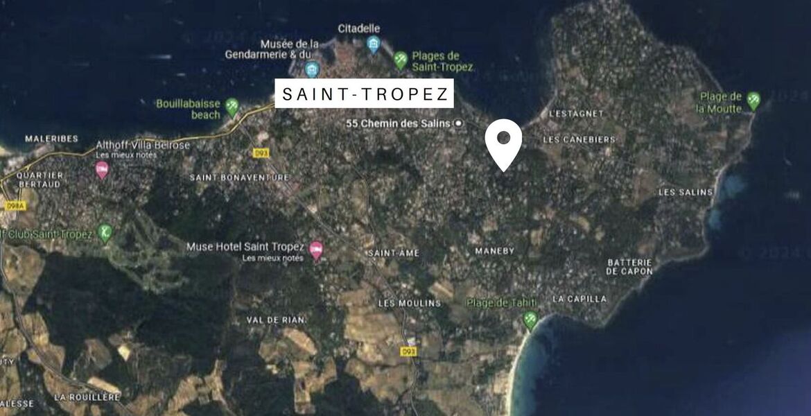 Villa de luxe à Saint Tropez