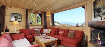 Chalet skis aux pieds à Courchevel La Tania 