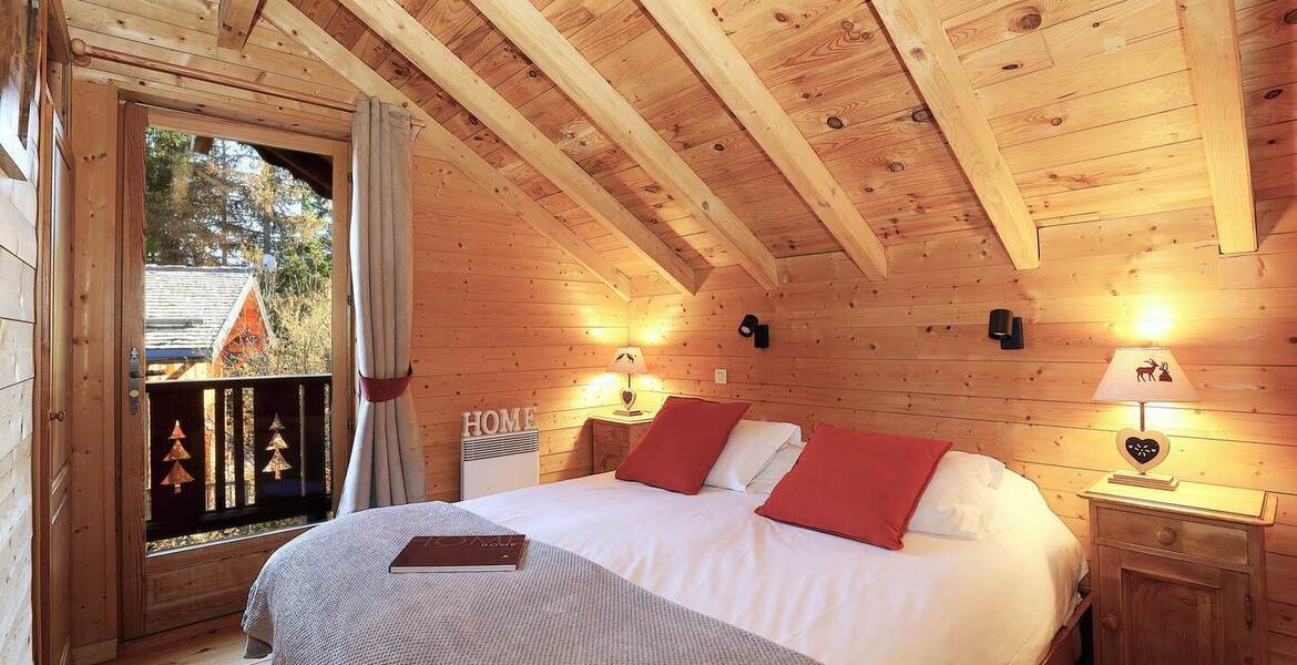 Chalet skis aux pieds à Courchevel La Tania 