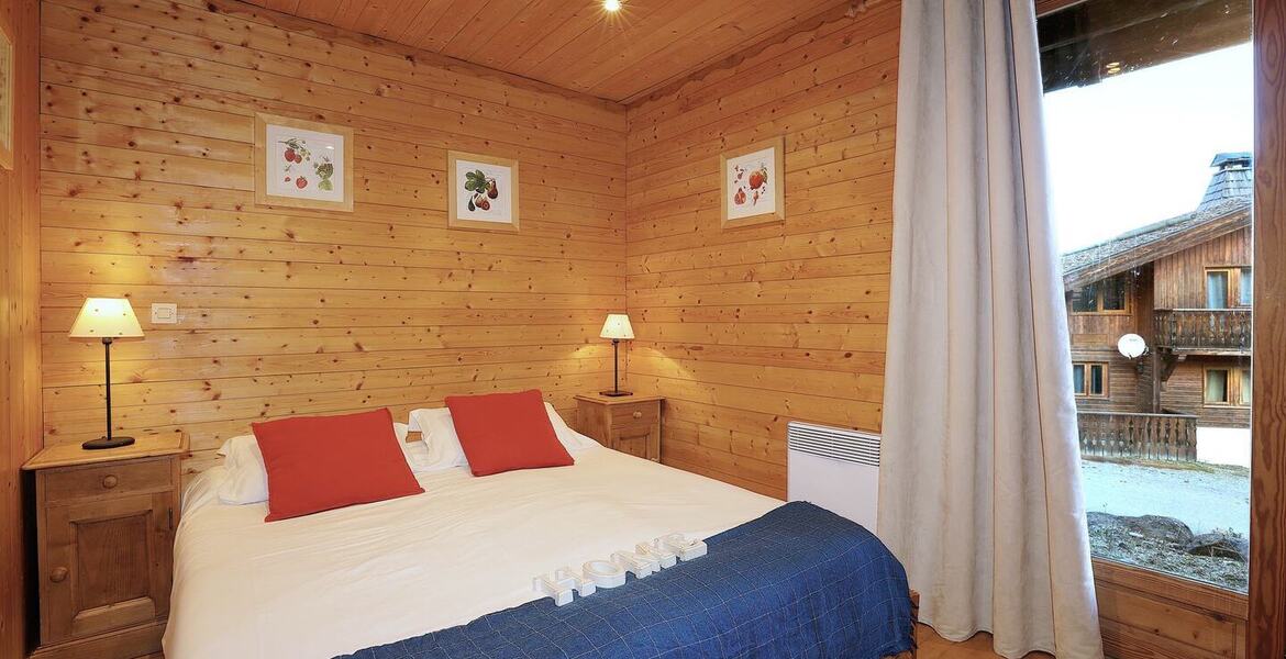 Chalet skis aux pieds à Courchevel La Tania 