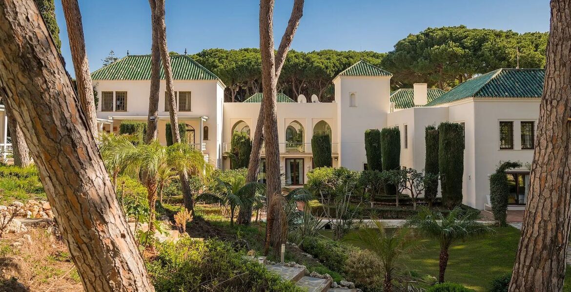 Villa en bord de mer sur le Golden Mile de Marbella