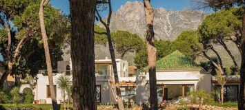 Villa en bord de mer sur le Golden Mile de Marbella