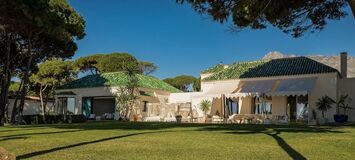 Villa en bord de mer sur le Golden Mile de Marbella