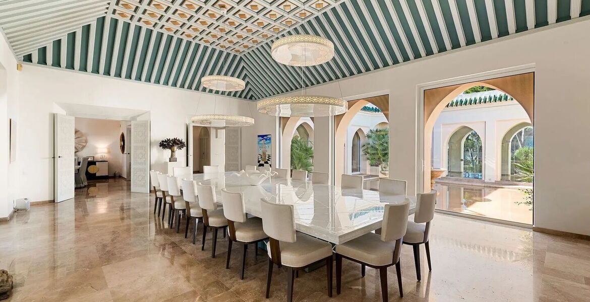 Villa en bord de mer sur le Golden Mile de Marbella