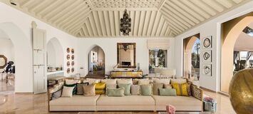 Villa en bord de mer sur le Golden Mile de Marbella