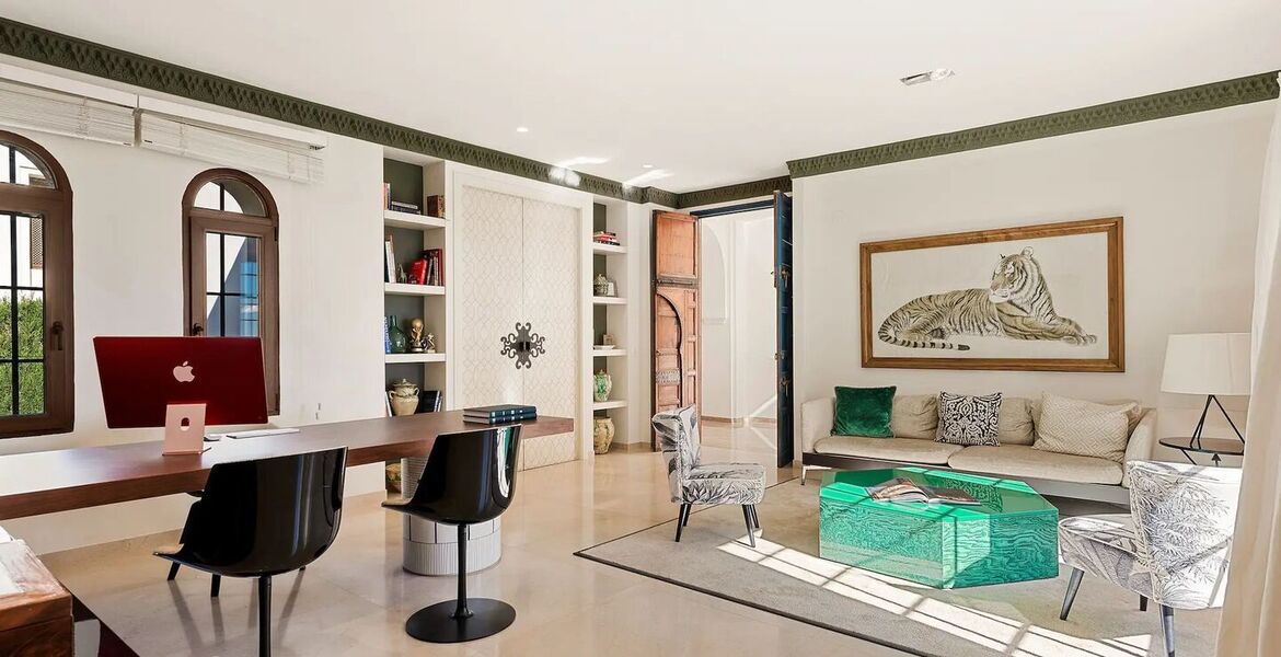 Villa en bord de mer sur le Golden Mile de Marbella