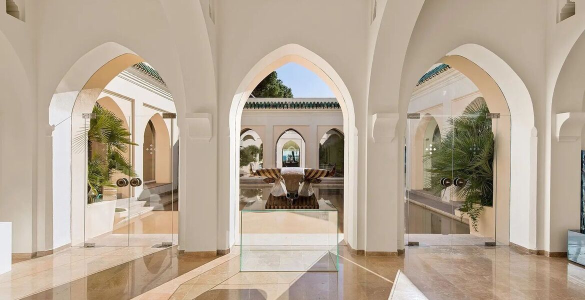 Villa en bord de mer sur le Golden Mile de Marbella