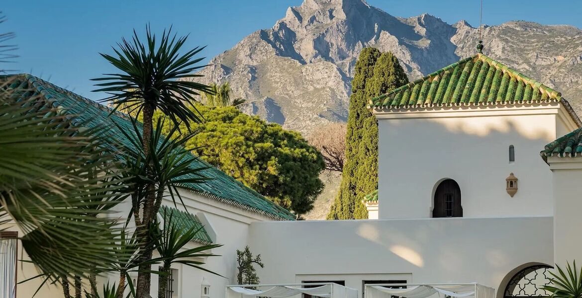 Villa en bord de mer sur le Golden Mile de Marbella