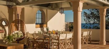 Villa en bord de mer sur le Golden Mile de Marbella