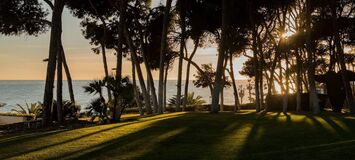 Villa en bord de mer sur le Golden Mile de Marbella