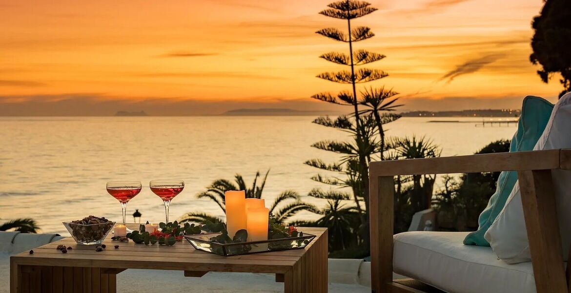 Villa en bord de mer sur le Golden Mile de Marbella
