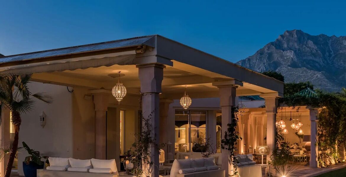 Villa en bord de mer sur le Golden Mile de Marbella