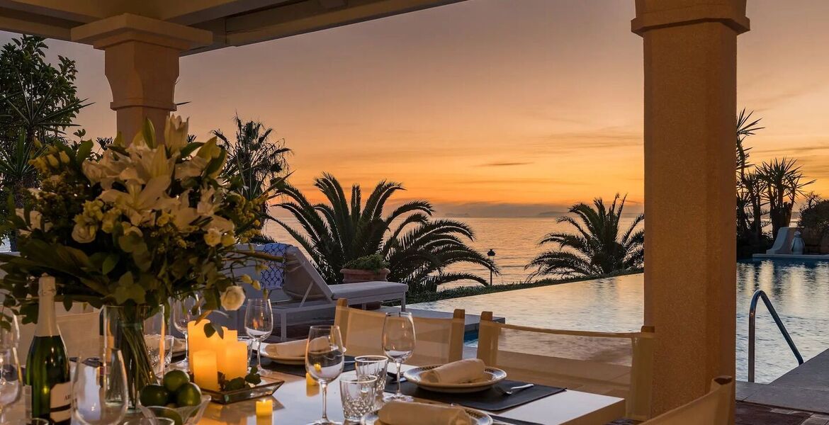 Villa en bord de mer sur le Golden Mile de Marbella