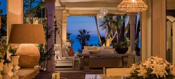Villa en bord de mer sur le Golden Mile de Marbella