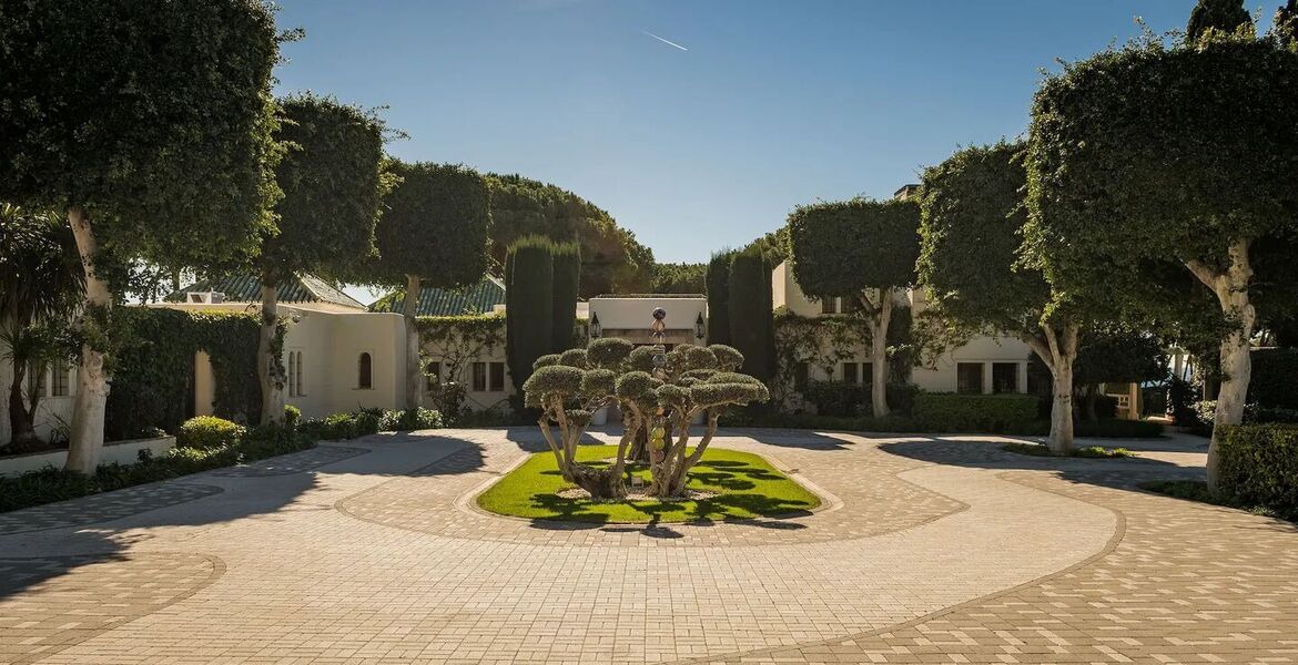 Villa en bord de mer sur le Golden Mile de Marbella