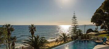 Villa en bord de mer sur le Golden Mile de Marbella