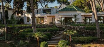 Villa en bord de mer sur le Golden Mile de Marbella