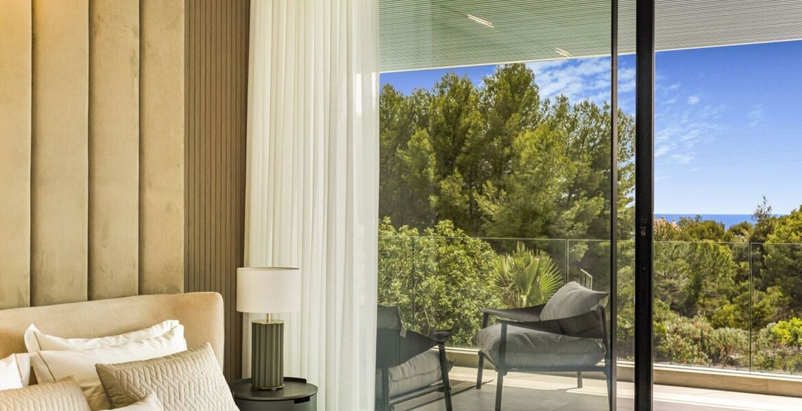Luxury Villa with Sea and Mountain Views in Rocio de Nagüele