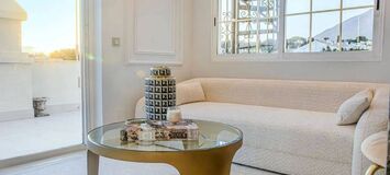 Luxury Beachside Penthouse with Rooftop Jacuzzi in Marbella