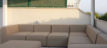 Luxury Beachside Penthouse with Rooftop Jacuzzi in Marbella