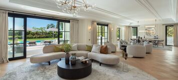 Villa de lujo en alquiler en la Milla de Oro de Marbella