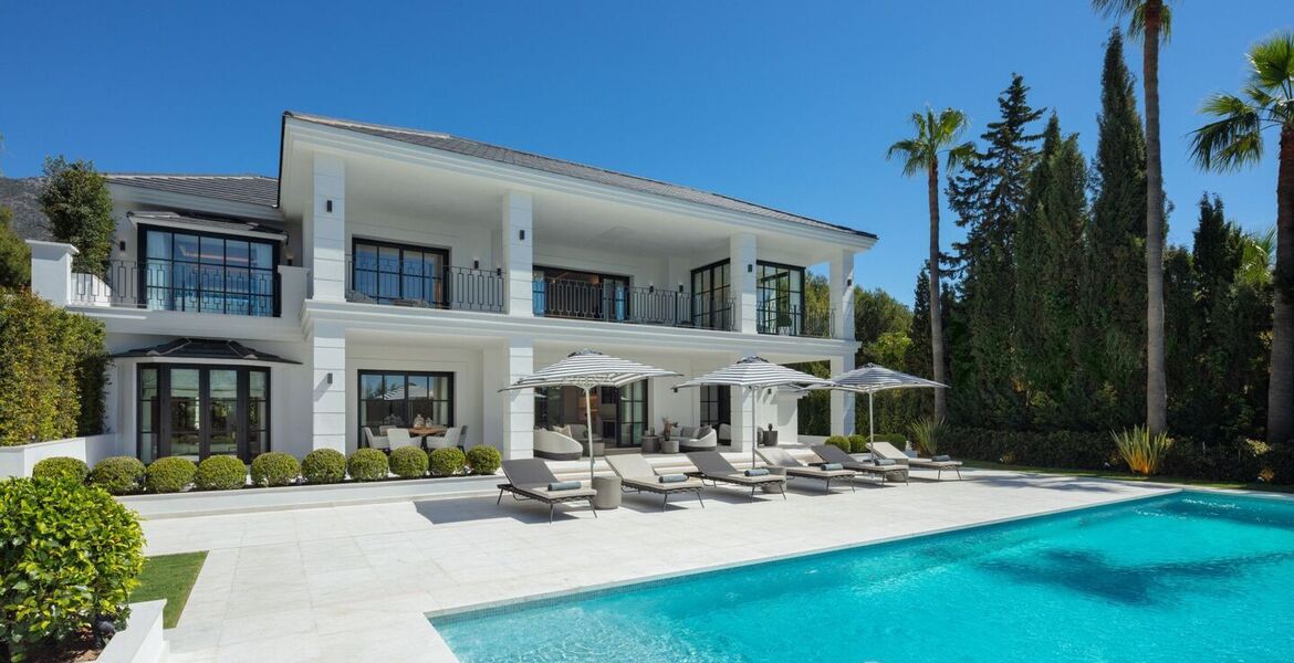 Villa de lujo en alquiler en la Milla de Oro de Marbella