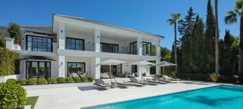 Villa de lujo en alquiler en la Milla de Oro de Marbella