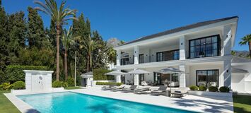 Villa de lujo en alquiler en la Milla de Oro de Marbella