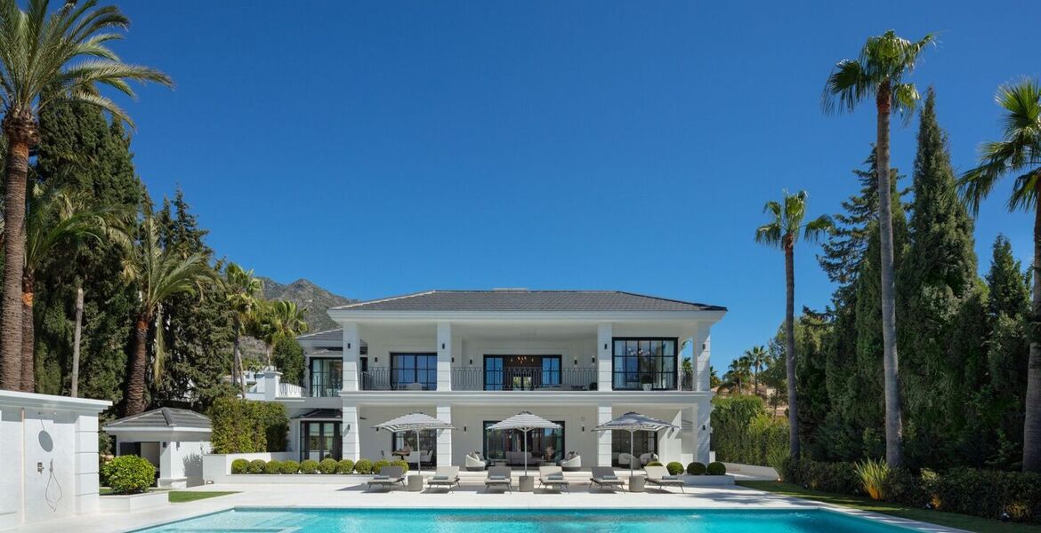 Villa de lujo en alquiler en la Milla de Oro de Marbella