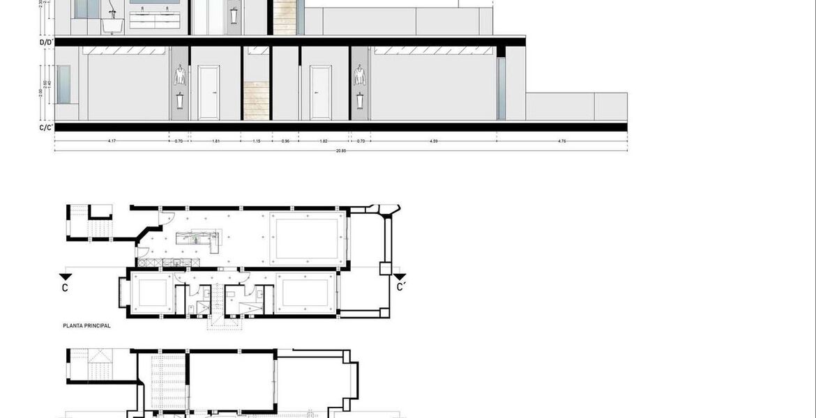 Penthouse duplex de luxe en bord de mer à louer